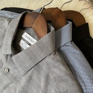 Calvin Klein dress shirt bundle. LIKE NEW ✨✨✨